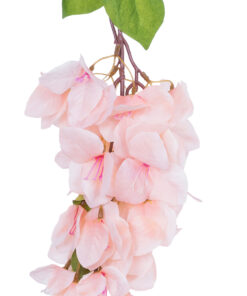 GloboStar® Artificial Garden BOUGAUVILLEA BRANCH 20660 Τεχνητό Διακοσμητικό Κλαδί Μπουκανβίλιας Ροζ – Πορτοκαλί Y80cm