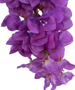 GloboStar® Artificial Garden BOUGAUVILLEA BRANCH 20661 Τεχνητό Διακοσμητικό Κλαδί Μπουκανβίλιας Μωβ Y80cm