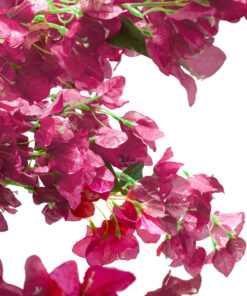 GloboStar® Artificial Garden BOUGAUVILLEA 20670 Τεχνητό Διακοσμητικό Δέντρο με Ανθη Μπουκανβίλιας Φουξ Υ250cm