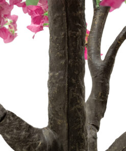 GloboStar® Artificial Garden BOUGAUVILLEA 20670 Τεχνητό Διακοσμητικό Δέντρο με Ανθη Μπουκανβίλιας Φουξ Υ250cm