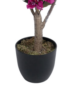 GloboStar® Artificial Garden BOUGAUVILLEA 20673 Τεχνητό Διακοσμητικό Φυτό με Ανθη Μπουκανβίλιας Φουξ Υ90cm