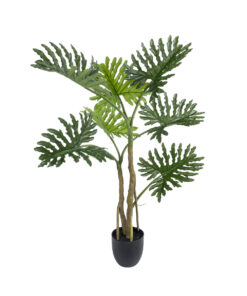 GloboStar® Artificial Garden PHILODENDRON 20683 Τεχνητό Διακοσμητικό Φυτό Φυλλόδενδρο Υ90cm