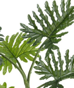GloboStar® Artificial Garden PHILODENDRON 20683 Τεχνητό Διακοσμητικό Φυτό Φυλλόδενδρο Υ90cm