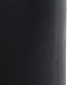 GloboStar® Artificial Garden PUEBLA 20699 Διακοσμητικό Πολυεστερικό Τσιμεντένιο Κασπώ Γλάστρα – Flower Pot Μαύρο Φ51 x Υ56cm