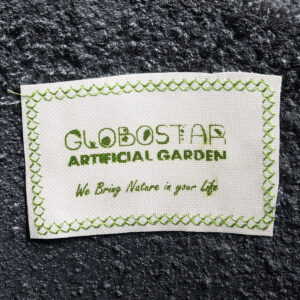 GloboStar® Artificial Garden ILAEIRA 20713 Επιδαπέδιο Πολυεστερικό Τσιμεντένιο Κασπώ Γλάστρα – Flower Pot Μαύρο Φ58 x Υ53cm