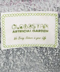 GloboStar® Artificial Garden IRISH 20721 Επιδαπέδιο Πολυεστερικό Τσιμεντένιο Κασπώ Γλάστρα – Flower Pot Λευκό με Μπεζ Φ55 x Υ90cm