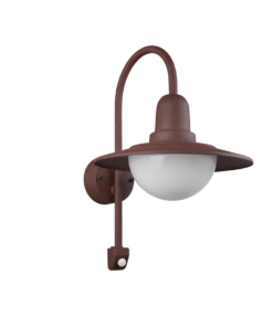 Φωτιστικό Τοίχου Trio Lighting E27 Σκουριά Αλουμίνιο IP44 207269124