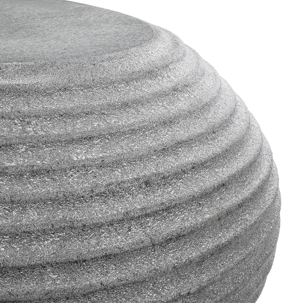 GloboStar® Artificial Garden FLORENCE 20751 Επιδαπέδιο Πολυεστερικό Τσιμεντένιο Κασπώ Γλάστρα – Flower Pot Γκρι Μ130 x Π90 x Υ48cm