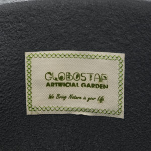 GloboStar® Artificial Garden FLORENCE 20751 Επιδαπέδιο Πολυεστερικό Τσιμεντένιο Κασπώ Γλάστρα – Flower Pot Γκρι Μ130 x Π90 x Υ48cm