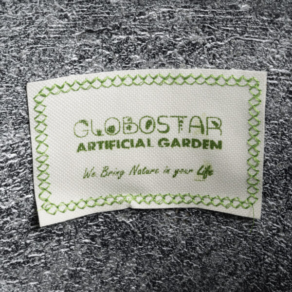 GloboStar® Artificial Garden ERICE 20758 Επιδαπέδιο Πολυεστερικό Τσιμεντένιο Κασπώ Γλάστρα – Flower Pot Γκρι Φ31 x Υ28cm