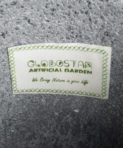 GloboStar® Artificial Garden RONDA 20760 Επιδαπέδιο Πολυεστερικό Τσιμεντένιο Κασπώ Γλάστρα – Flower Pot Γκρι Μ54 x Π48 x Υ104cm
