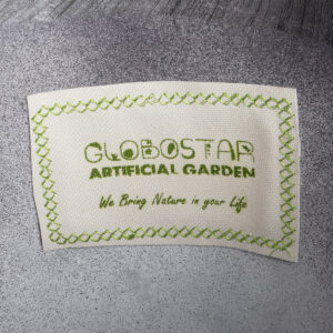 GloboStar® Artificial Garden PISA 20762 Επιδαπέδιο Πολυεστερικό Τσιμεντένιο Κασπώ Γλάστρα – Flower Pot Γκρι Ανθρακί Φ36 x Υ120cm