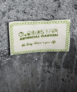 GloboStar® Artificial Garden GALICIA 20764 Επιδαπέδιο Πολυεστερικό Τσιμεντένιο Κασπώ Γλάστρα – Flower Pot Γκρι Φ50 x Υ110cm