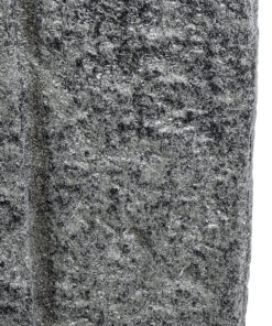 GloboStar® Artificial Garden PELLEGRINO 20765 Επιδαπέδιο Πολυεστερικό Τσιμεντένιο Κασπώ Γλάστρα – Flower Pot Γκρι Μ100 x Π31 x Υ60cm