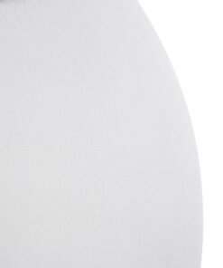 GloboStar® Artificial Garden MURANO 20766 Επιδαπέδιο Πολυεστερικό Τσιμεντένιο Κασπώ Γλάστρα – Flower Pot Λευκό Φ90 x Υ70cm