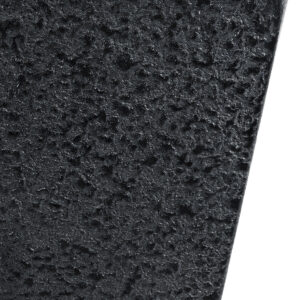 GloboStar® Artificial Garden KARRASPIO 20770 Επιδαπέδιο Πολυεστερικό Τσιμεντένιο Κασπώ Γλάστρα – Flower Pot Μαύρο Μ34 x Π34 x Υ30cm