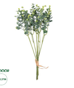 GloboStar® Artificial Garden EUCALYPTYS BRANCH 20775 Τεχνητό Διακοσμητικό Κλαδί Ευκαλύπτου Y37cm