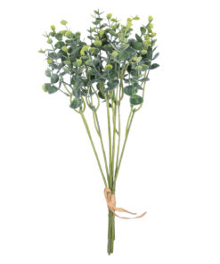 GloboStar® Artificial Garden EUCALYPTYS BRANCH 20775 Τεχνητό Διακοσμητικό Κλαδί Ευκαλύπτου Y37cm