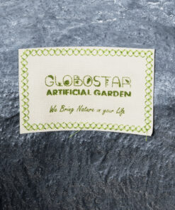 GloboStar® Artificial Garden ALCAZAR 20777 Επιδαπέδιο Πολυεστερικό Τσιμεντένιο Κασπώ Γλάστρα – Flower Pot Γκρι Φ51 x Υ71cm