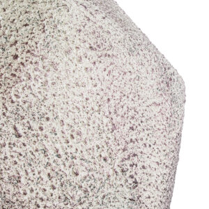 GloboStar® Artificial Garden BOROUGH 20781 Επιδαπέδιο Πολυεστερικό Τσιμεντένιο Κασπώ Γλάστρα – Flower Pot Λευκό με Μπεζ Μ38 x Π38 x Υ38cm