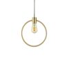 IDEAL LUX Κρεμαστό Φωτιστικό ABC 1xE27 Χρυσού Χρώματος – 207841