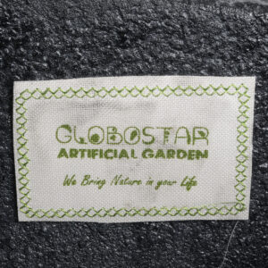 GloboStar® Artificial Garden CAMDEN 20788 Επιδαπέδιο Πολυεστερικό Τσιμεντένιο Κασπώ Γλάστρα – Flower Pot Μαύρο Μ47 x Π43 x Υ66cm
