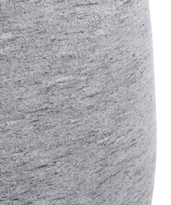 GloboStar® Artificial Garden OXFORD 20794 Επιδαπέδιο Πολυεστερικό Τσιμεντένιο Κασπώ Γλάστρα – Flower Pot Γκρι Μ60 x Π55 x Υ43cm