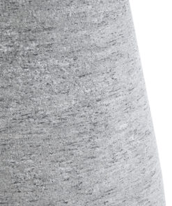 GloboStar® Artificial Garden OXFORD 20795 Επιδαπέδιο Πολυεστερικό Τσιμεντένιο Κασπώ Γλάστρα – Flower Pot Γκρι Μ45 x Π49 x Υ90cm