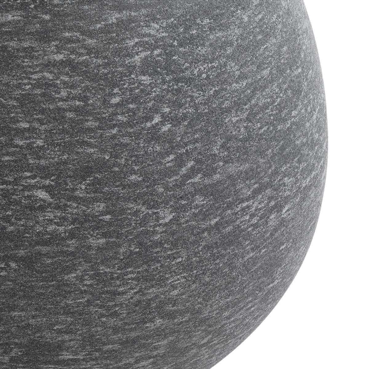 GloboStar® Artificial Garden COLUMBIA 20797 Επιδαπέδιο Πολυεστερικό Τσιμεντένιο Κασπώ Γλάστρα – Flower Pot Γκρι Φ40 x Υ35cm