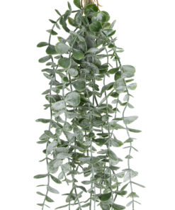 GloboStar® Artificial Garden HANGING EUCALYPTUS 20807 Τεχνητό Διακοσμητικό Κρεμαστό Φυτό Ευκάλυπτος Μ16 x Π9 x Υ105cm