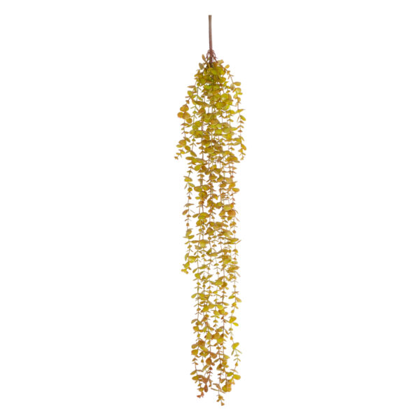 GloboStar® Artificial Garden HANGING EUCALYPTUS 20808 Τεχνητό Διακοσμητικό Κρεμαστό Φυτό Ευκάλυπτος Μ16 x Π9 x Υ105cm