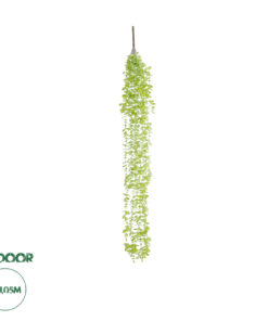 GloboStar® Artificial Garden HANGING EUCALYPTUS 20811 Τεχνητό Διακοσμητικό Κρεμαστό Φυτό Ευκάλυπτος Μ16 x Π9 x Υ105cm