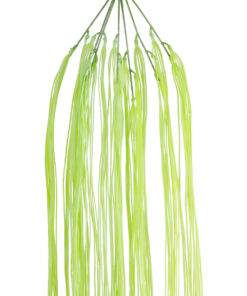 GloboStar® Artificial Garden HANGING GRASS 20813 Τεχνητό Διακοσμητικό Κρεμαστό Φυτό Grass Μ18 x Π4 x Υ81cm