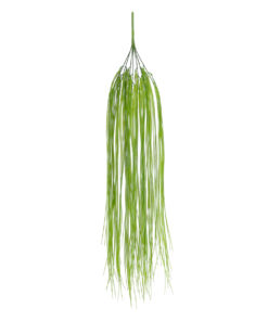 GloboStar® Artificial Garden HANGING GRASS 20814 Τεχνητό Διακοσμητικό Κρεμαστό Φυτό Grass Μ18 x Π4 x Υ81cm