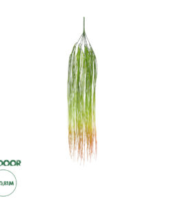 GloboStar® Artificial Garden HANGING GRASS 20815 Τεχνητό Διακοσμητικό Κρεμαστό Φυτό Grass Μ18 x Π4 x Υ81cm