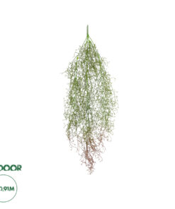GloboStar® Artificial Garden HANGING AIR GRASS 20817 Τεχνητό Διακοσμητικό Κρεμαστό Φυτό Air Grass Μ22 x Π10 x Υ91cm