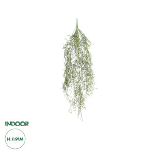 GloboStar® Artificial Garden HANGING AIR GRASS 20818 Τεχνητό Διακοσμητικό Κρεμαστό Φυτό Air Grass Μ22 x Π10 x Υ91cm