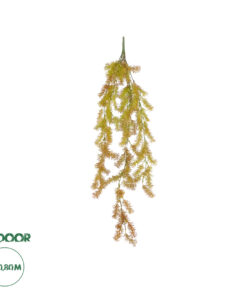 GloboStar® Artificial Garden HANGING CYPRESS 20820 Τεχνητό Διακοσμητικό Κρεμαστό Φυτό Κυπαρίσσι Μ25 x Π15 x Υ80cm
