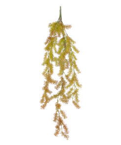 GloboStar® Artificial Garden HANGING CYPRESS 20820 Τεχνητό Διακοσμητικό Κρεμαστό Φυτό Κυπαρίσσι Μ25 x Π15 x Υ80cm