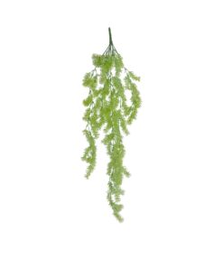 GloboStar® Artificial Garden HANGING CYPRESS 20821 Τεχνητό Διακοσμητικό Κρεμαστό Φυτό Κυπαρίσσι Μ25 x Π15 x Υ80cm