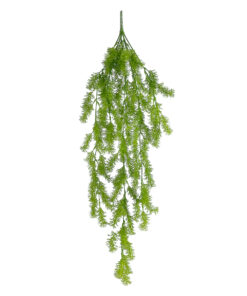 GloboStar® Artificial Garden HANGING CYPRESS 20823 Τεχνητό Διακοσμητικό Κρεμαστό Φυτό Κυπαρίσσι Μ25 x Π15 x Υ80cm