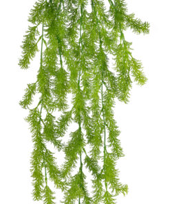 GloboStar® Artificial Garden HANGING CYPRESS 20823 Τεχνητό Διακοσμητικό Κρεμαστό Φυτό Κυπαρίσσι Μ25 x Π15 x Υ80cm