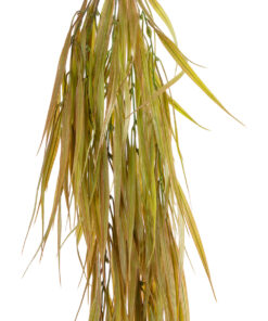 GloboStar® Artificial Garden HANGING CORN GRASS 20824 Τεχνητό Διακοσμητικό Κρεμαστό κλαδί Καλαμπόκι Μ23 x Π10 x Υ91cm
