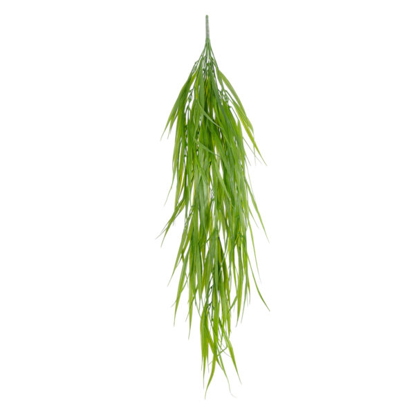 GloboStar® Artificial Garden HANGING CORN GRASS  20825 Τεχνητό Διακοσμητικό Κρεμαστό κλαδί Καλαμπόκι Μ23 x Π10 x Υ91cm