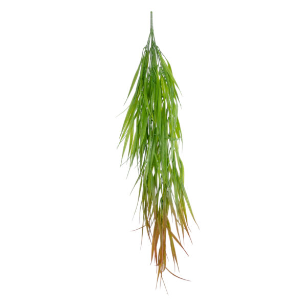 GloboStar® Artificial Garden HANGING CORN GRASS  20826 Τεχνητό Διακοσμητικό Κρεμαστό κλαδί Καλαμπόκι Μ23 x Π10 x Υ91cm