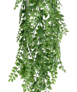 GloboStar® Artificial Garden HANGING FERN BRANCH 20829 Τεχνητό Διακοσμητικό Κρεμαστό κλαδί Φτέρης Μ30 x Π10 x Υ85cm