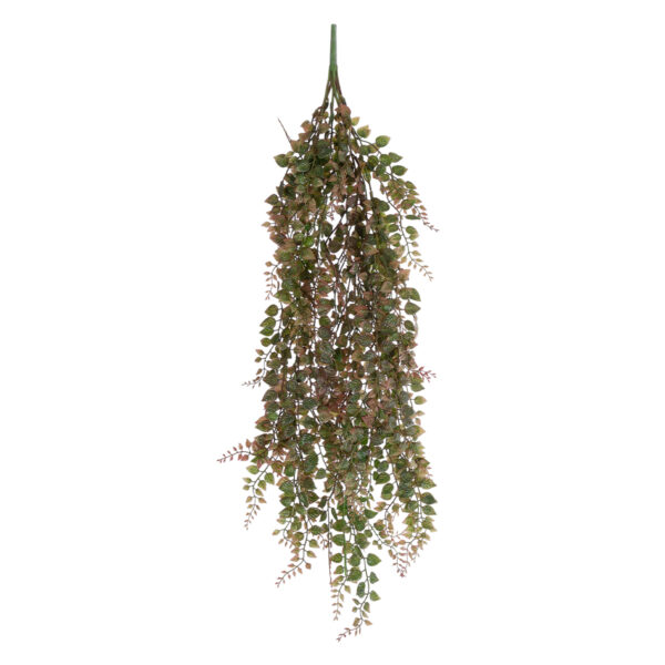 GloboStar® Artificial Garden HANGING ADIANTUM 20836 Τεχνητό Διακοσμητικό Κρεμαστό Κλαδί Αδίαντο Μ20 x Π6 x Υ90cm