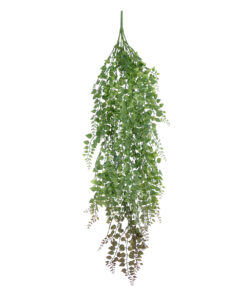 GloboStar® Artificial Garden HANGING ADIANTUM 20838 Τεχνητό Διακοσμητικό Κρεμαστό Κλαδί Αδίαντο Μ20 x Π6 x Υ90cm