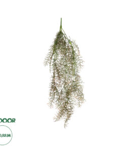 GloboStar® Artificial Garden HANGING FOENICULUM 20848 Τεχνητό Διακοσμητικό Κρεμαστό Φυτό Φοινίκουλο Μ30 x Π12 x Υ88cm