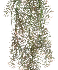 GloboStar® Artificial Garden HANGING FOENICULUM 20848 Τεχνητό Διακοσμητικό Κρεμαστό Φυτό Φοινίκουλο Μ30 x Π12 x Υ88cm